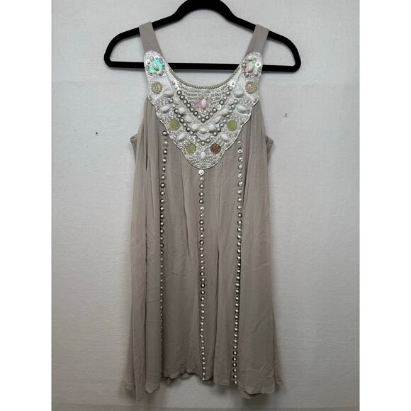 Sue Wong Nocturne Vintage Silk Beaded Cocktail Dress, Size 6 - Picture 3 of 8